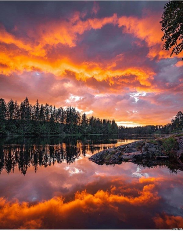 очень красивые закаты