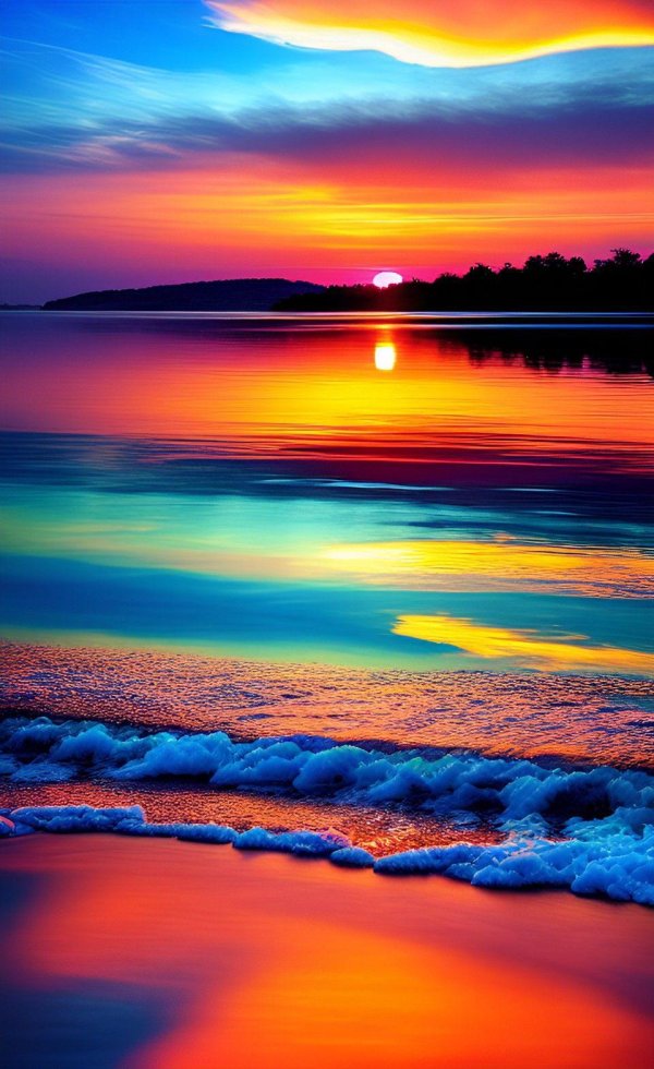 море на закате