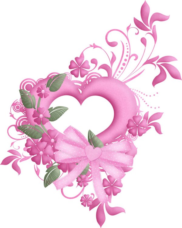 открытка с сердцем