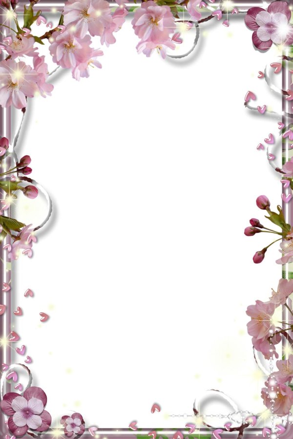 цветочные рамки