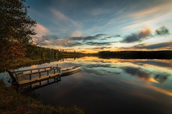 озеро каркунлампи карелия