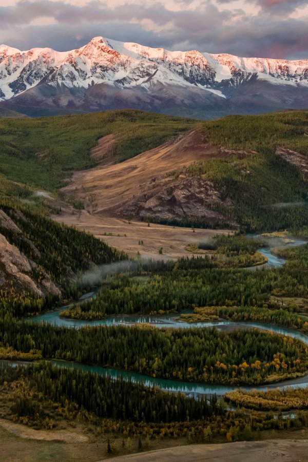 река чуя курайская степь алтай
