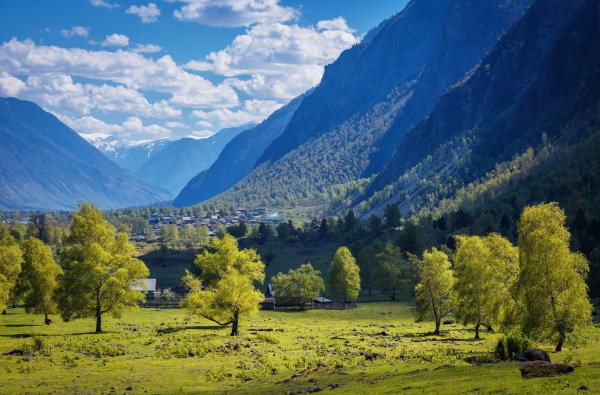 долина реки чулышман