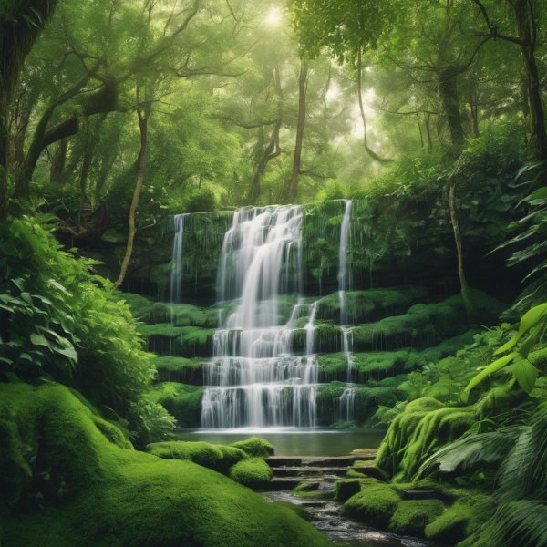 beautiful waterfall