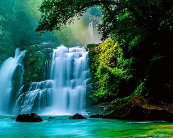 красивые водопады