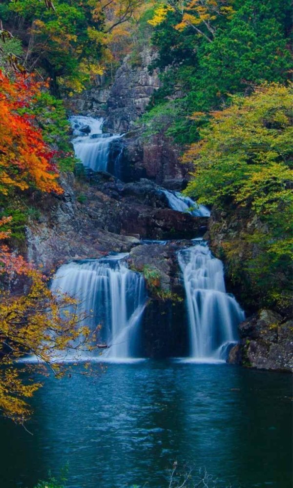 каскадные водопады мартина