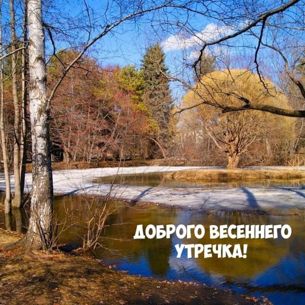 весенние пейзажи