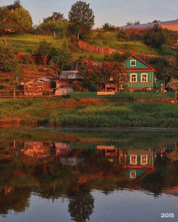 река вышний пенская деревушка