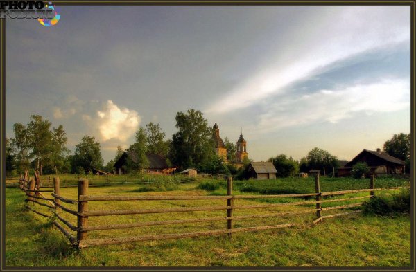 околица деревни