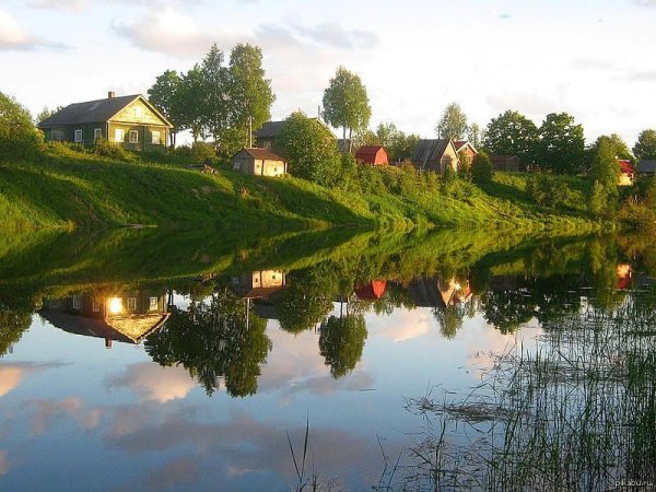 река вышний пенская деревушка