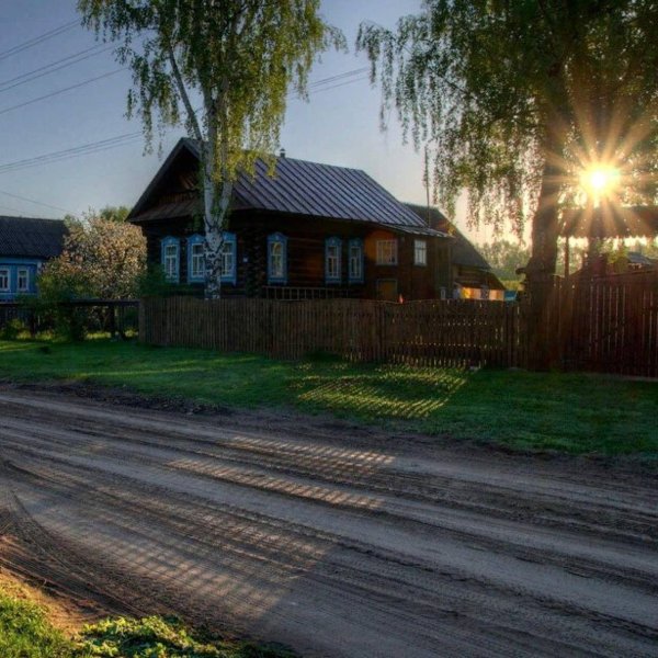 деревенская улица