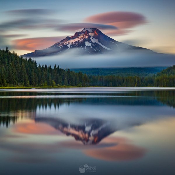 штат орегон каскадные горы