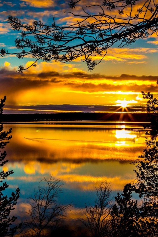 вечерние пейзажи