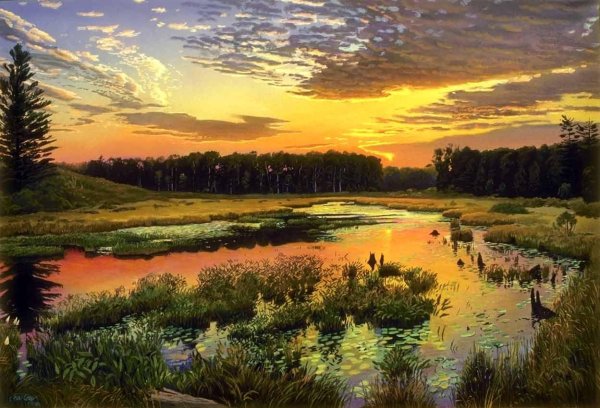 картины художников природа