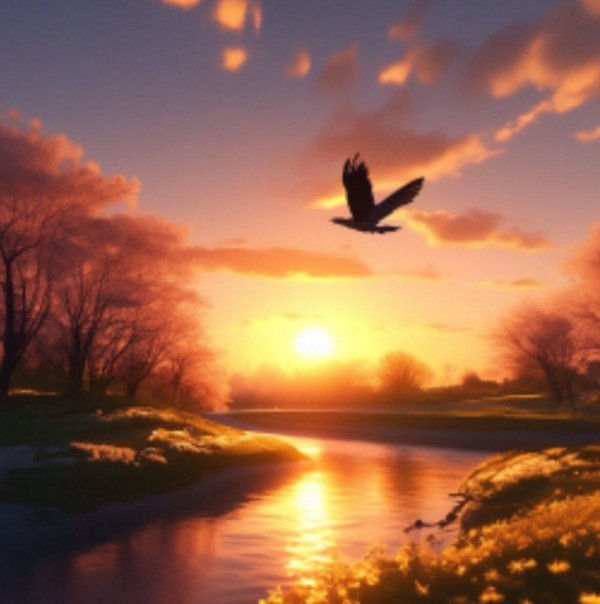 журавлиный клин осенью