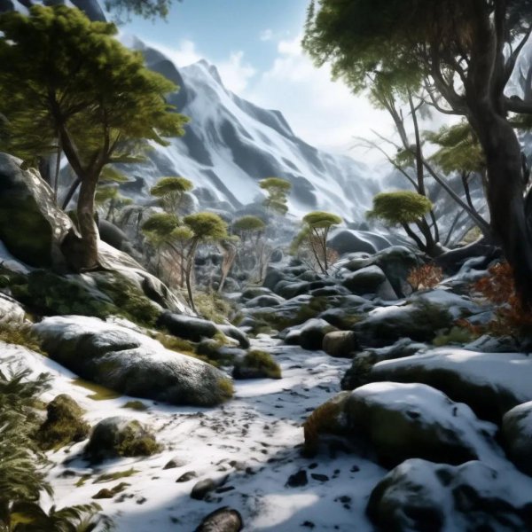 фэнтези горы