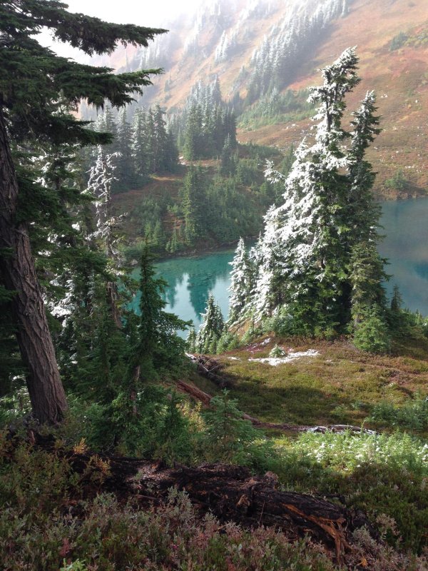 озеро морейн канада