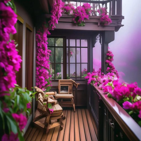 стильные балконы