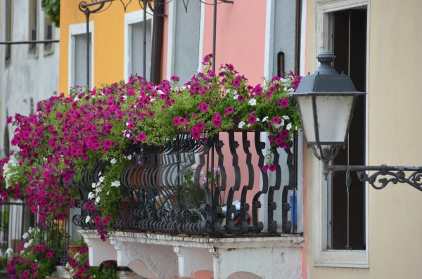 цветочные балкончики италии