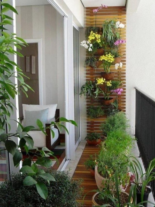 озеленение балконов и лоджий