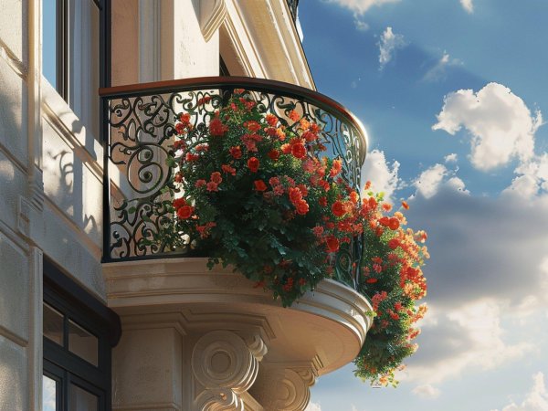 кованые балконы