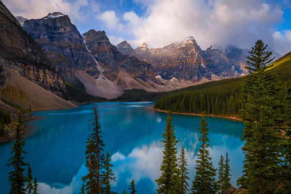 банф национальный парк канады