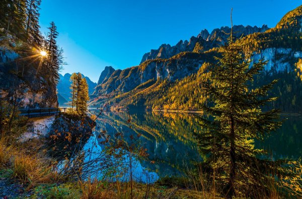 озеро госау австрия