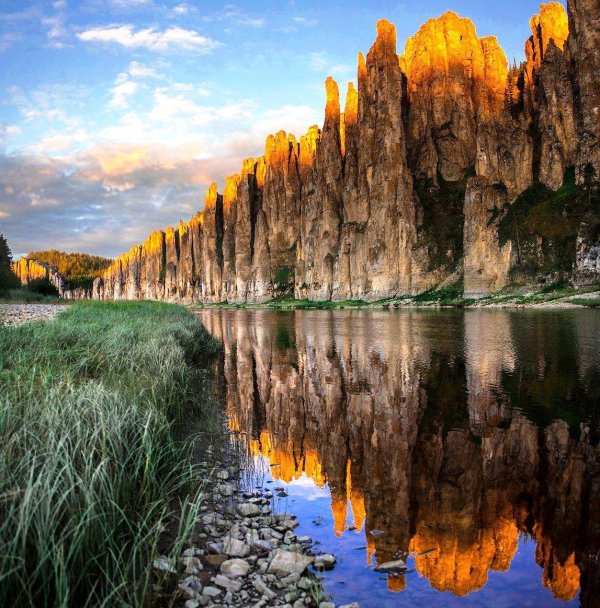 синские скалы якутия