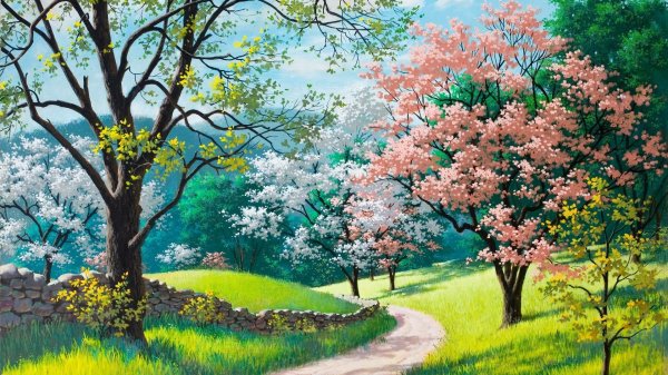 рисунок пейзаж