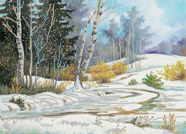 ричард берггольц весенний пейзаж