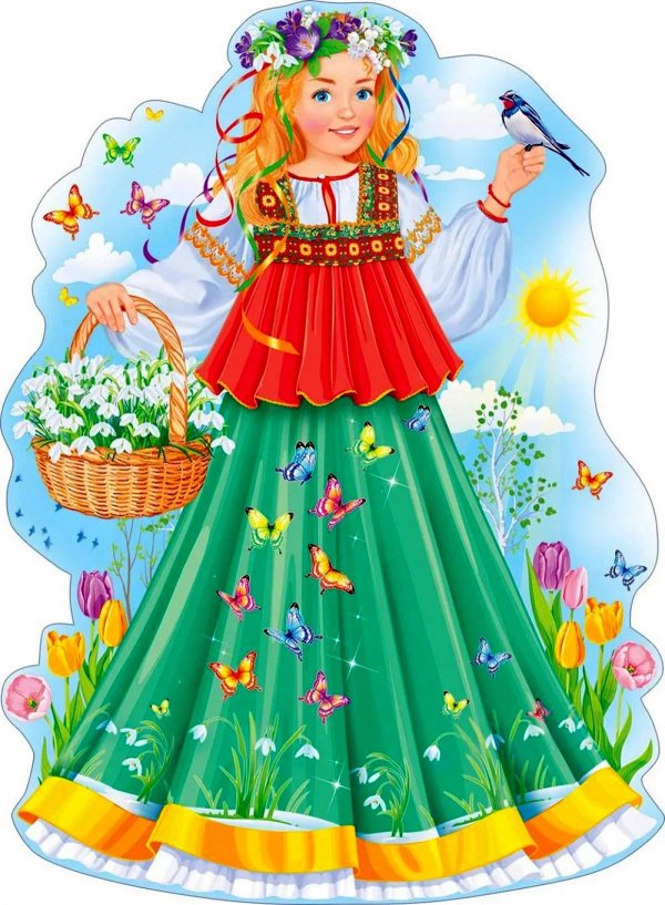 красавица весна