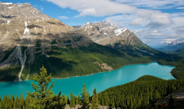 скалистые горы банф канады