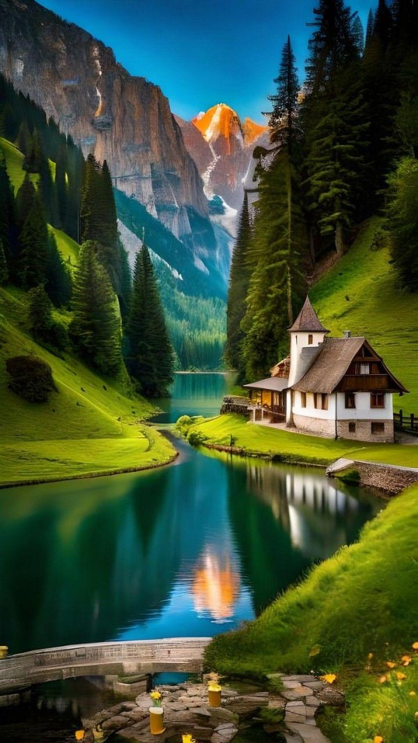 домик в горах