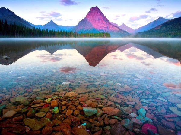 озеро макдональд штат монтана