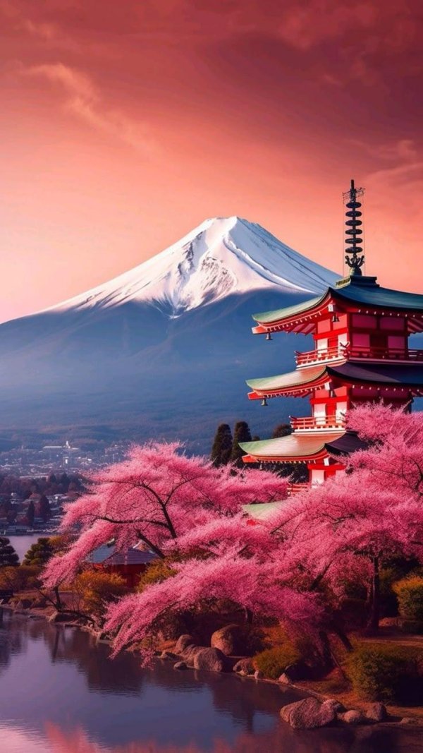 пейзажи японии