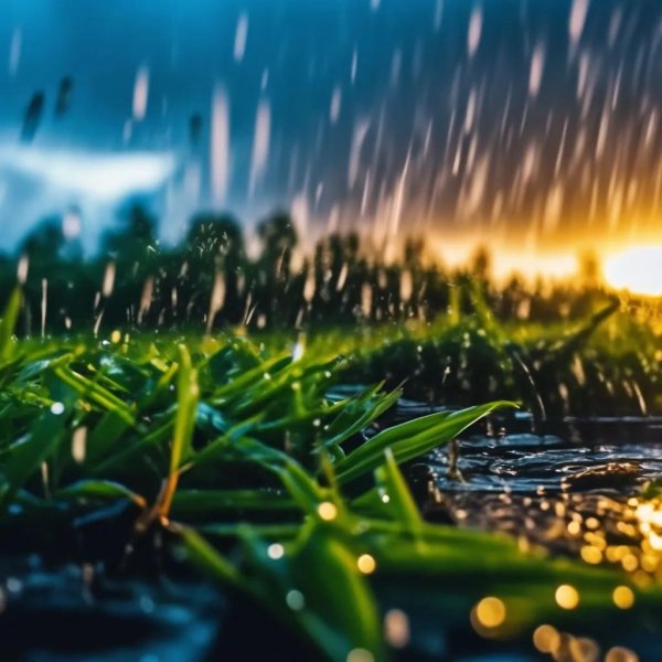 Дождь природа