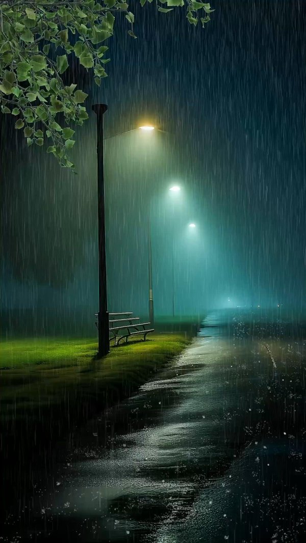 дождливая ночь