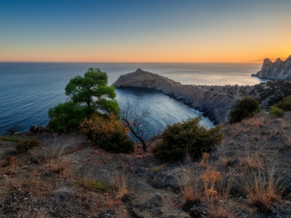 вечер в крыму