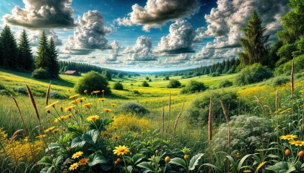 живопись пейзаж