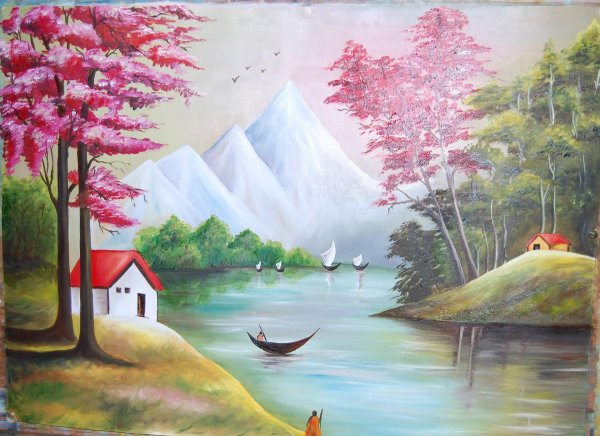 живопись природа