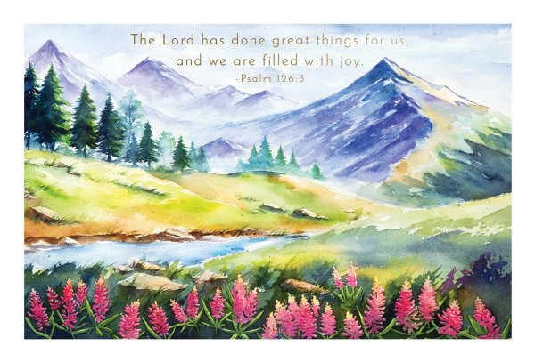 акварельная картина