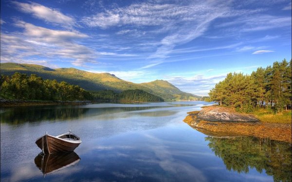 андре косслик лодка озеро