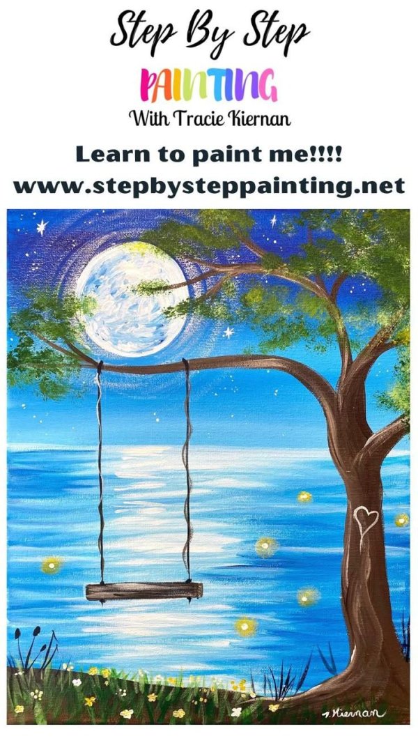 рисование акриловыми красками