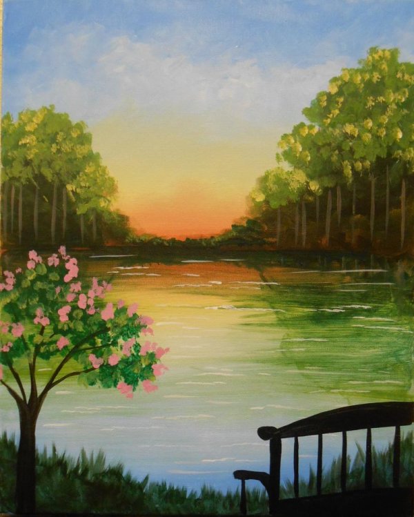 пейзажи рисунки