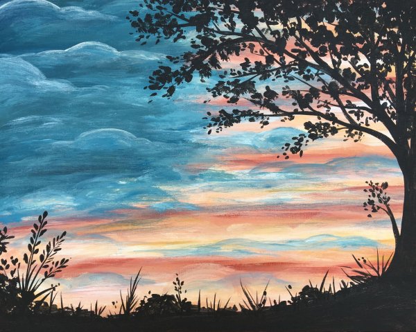 пейзажи рисунки