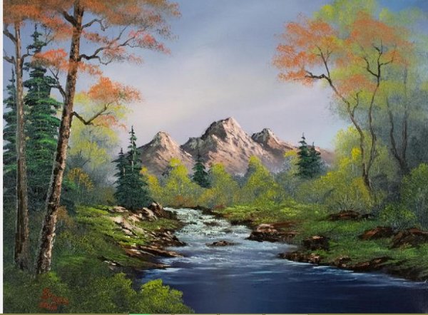 художник боб росс