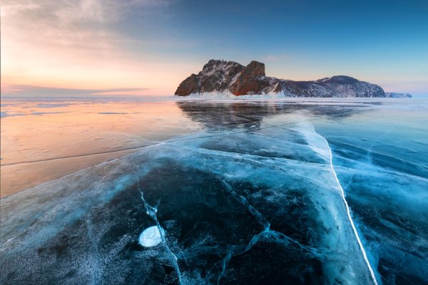 лед на байкале