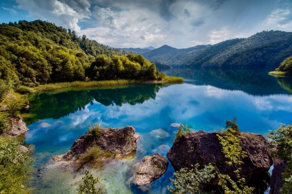 голубое озеро цериккёль