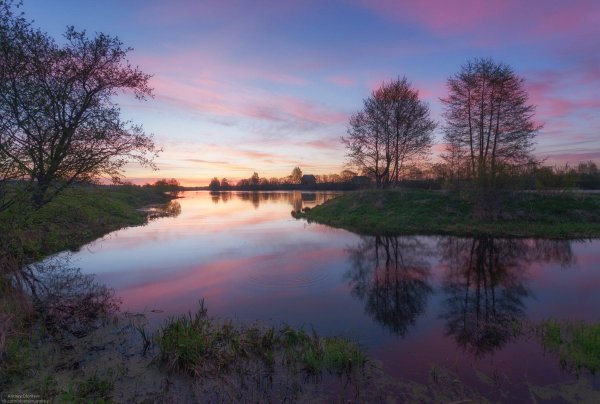 весенний закат