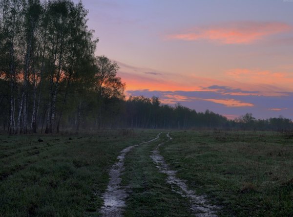 вечерние пейзажи